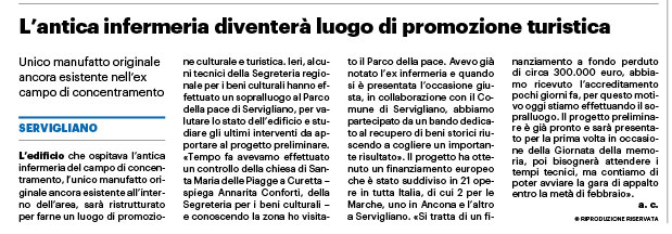 Articolo di giornale