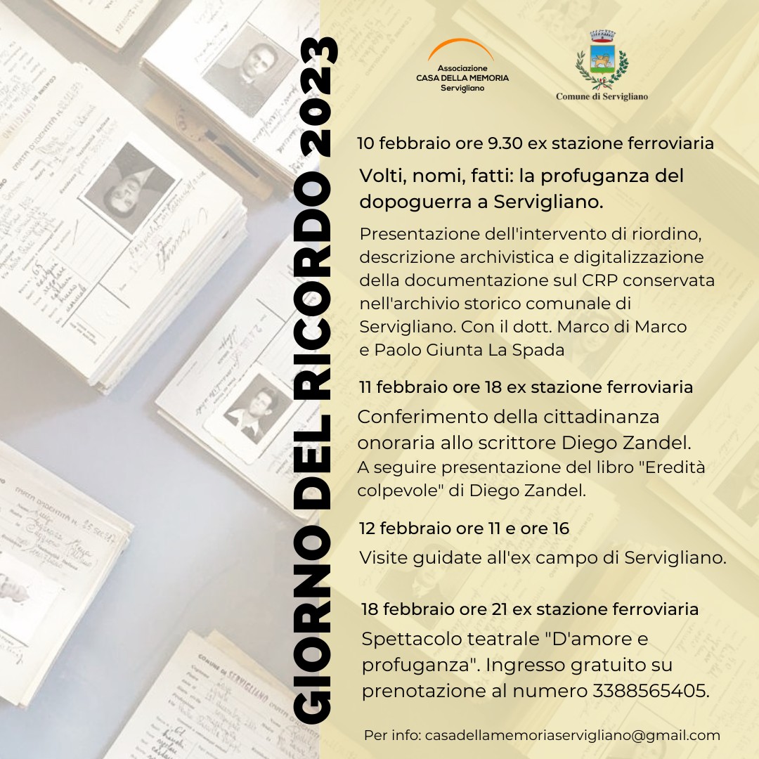 Programma Giorno del Ricordo 2023